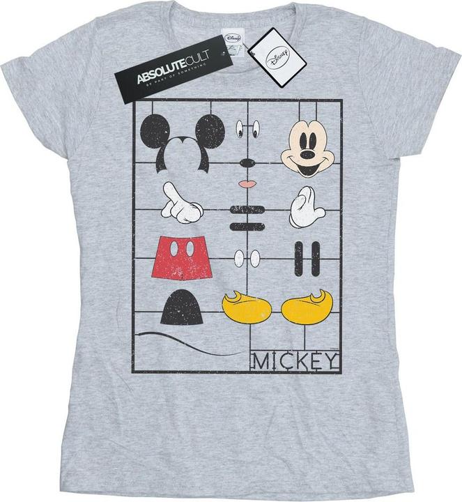 Immagine prodotto Disney Mickey Mouse Construction Kit Maglietta Donna (M)