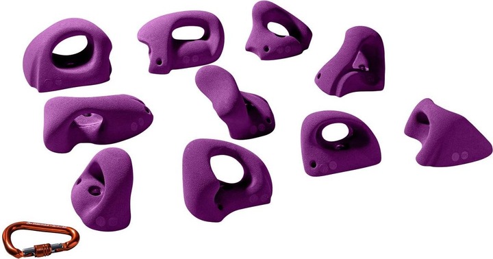 Produktbild Entre Prises Klettergriffe Essential Jugs XL ehemals Grab It II (Violett)