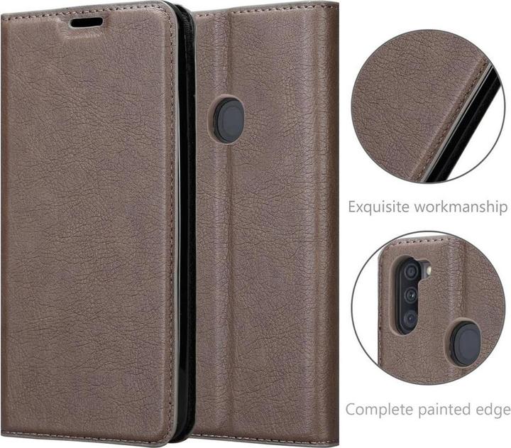 Actual product image Cadorabo Book Invisible Magnet Cover (Samsung Galaxy A11)