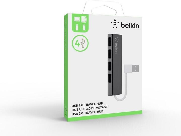 Actual product image Belkin F4u042bt (USB-A, 4 ports)