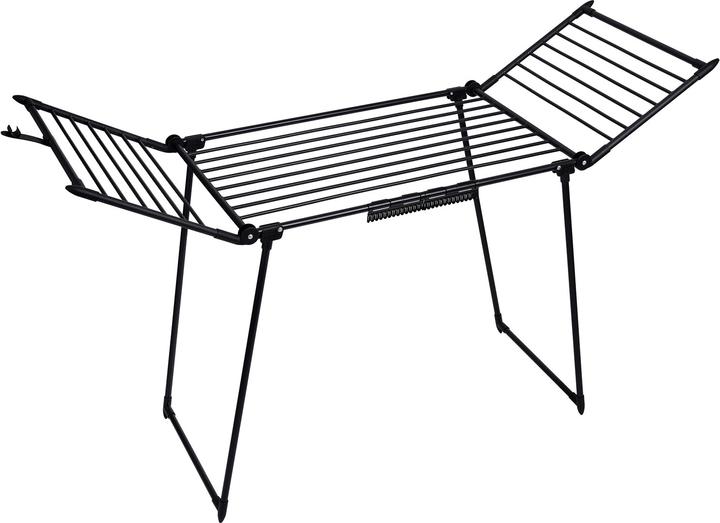 Promis AMALFI foldable clothes horse black