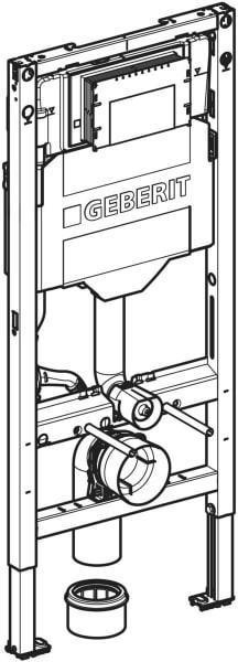 Produktbild Geberit GE Duofix Element f. WWC, 112 cm mit Sigma UP-SPK 12 cm