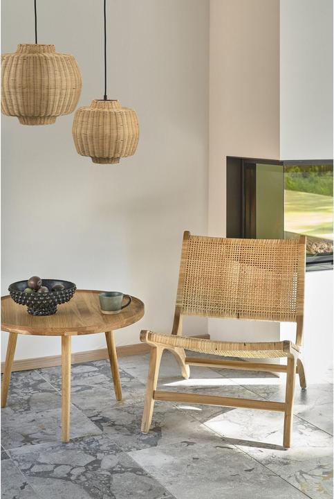 Produktbild F&R Pendel Vilna 40x35 cm Naturrattan (E27)