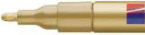 Actual product image Edding 751 - Paint marker (Gold colors, 2 mm, 1 x)