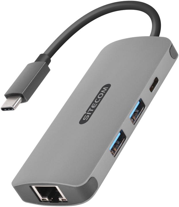 Immagine prodotto Sitecom CN-378 Adattatore di rete (USB-C, 3 porte)