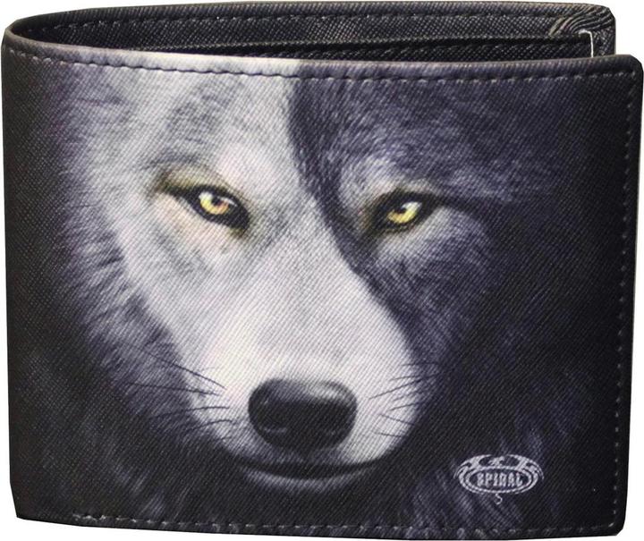 Actual product image Spiral Wolf Chi Bi-Fold Wallet