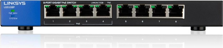 Produktbild Linksys Lgs108p (8 Ports)