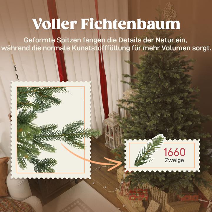 Actual product image Homcom Christmas tree (180 cm)