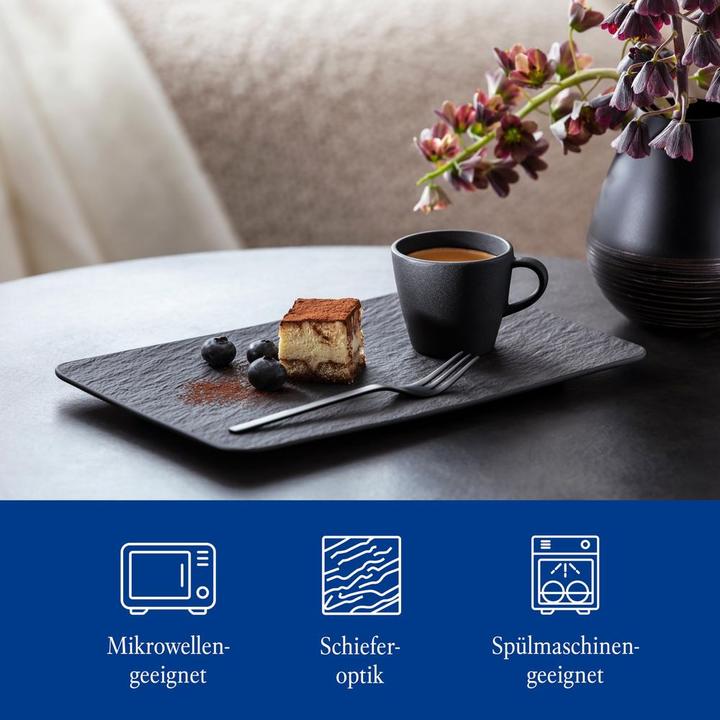 Actual product image Villeroy & Boch Multifunctional rectangular plate Manufacture Rock (1 x)