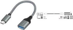 Produktbild LogiLink USB C – USB A (0.15 m, USB 3.2 Gen 1)