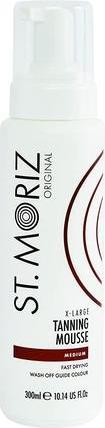 St. Moriz St Moriz Original Extra Large Instant Tanning Mousse Schnell trocknend Vegan Fake Tan Medium 300ml (Selbstbräunungsschaum, 300 ml)