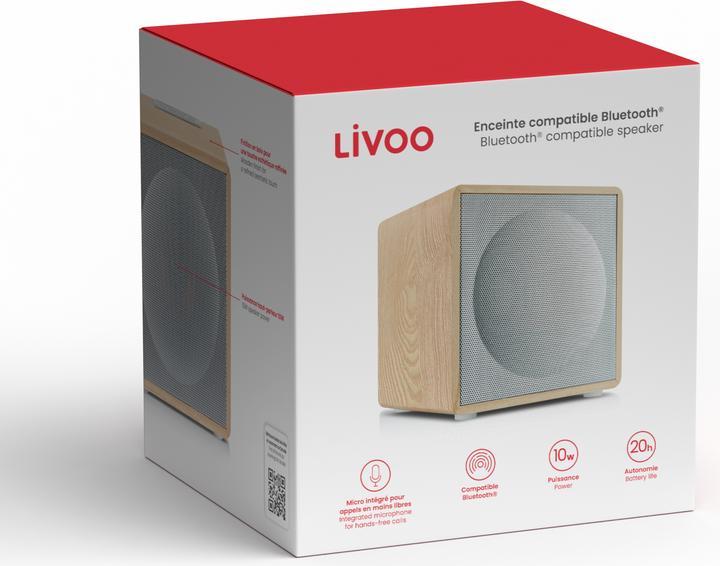 Produktbild Livoo Bluetooth®-fähiger Lautsprecher (20 h)