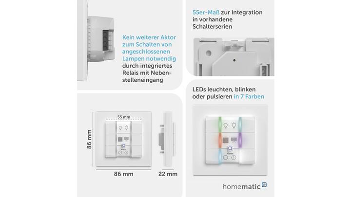 Produktbild Homematic IP HmIP-WRC6-230