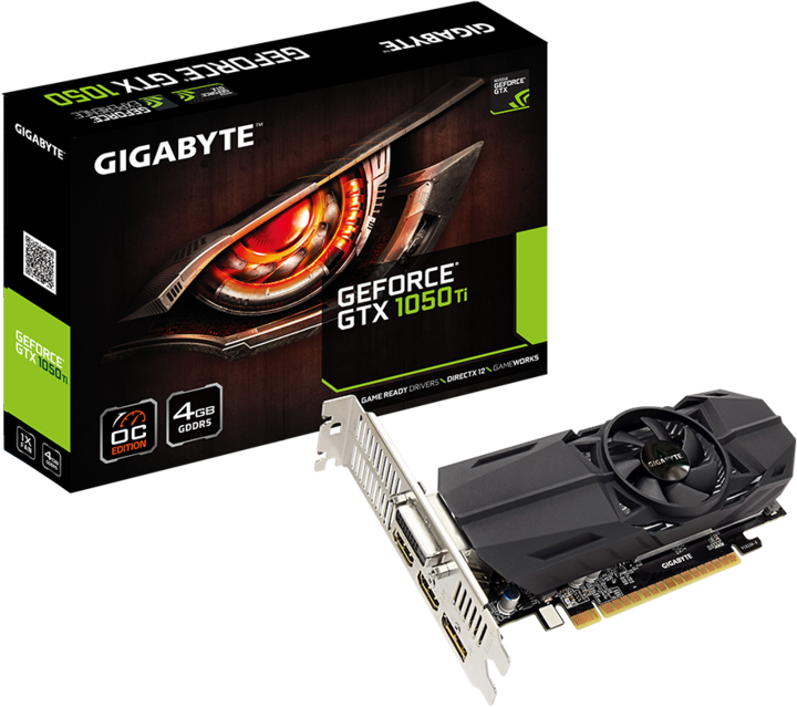 Produktbild Gigabyte GeForce GTX 1050Ti OC (4 GB)