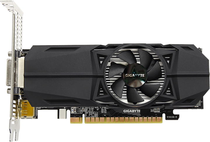 Produktbild Gigabyte GeForce GTX 1050Ti OC (4 GB)