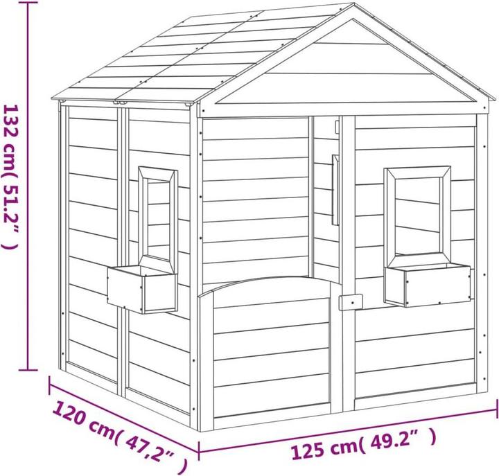 Immagine prodotto vidaXL Spielhaus
