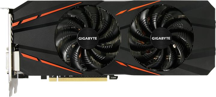 Actual product image Gigabyte GeForce GTX 1060 Windforce (6 GB)