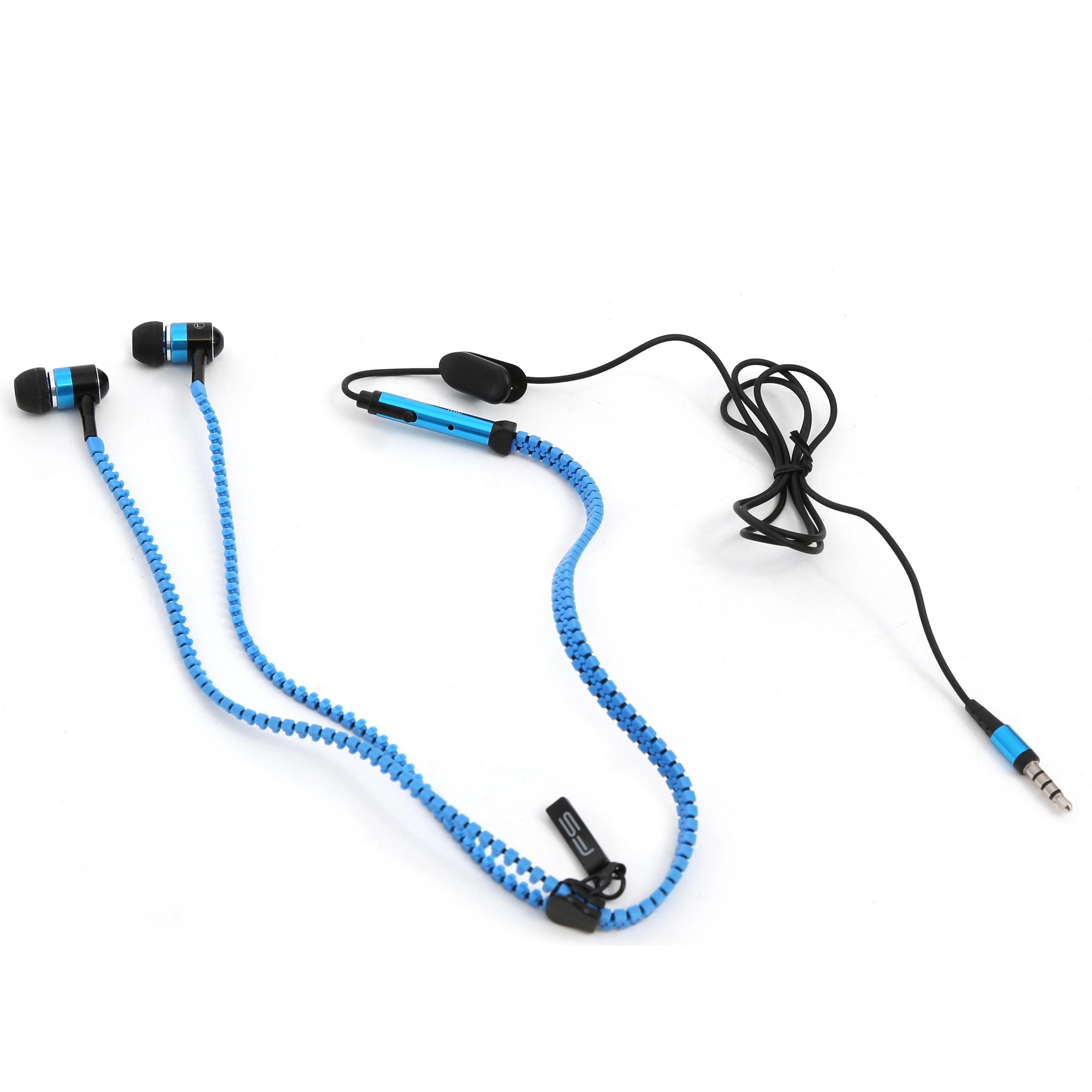 Omega Platinet FH2111 Headphones In-ear connector Blue (Kabelgebunden), Kopfhörer, Blau