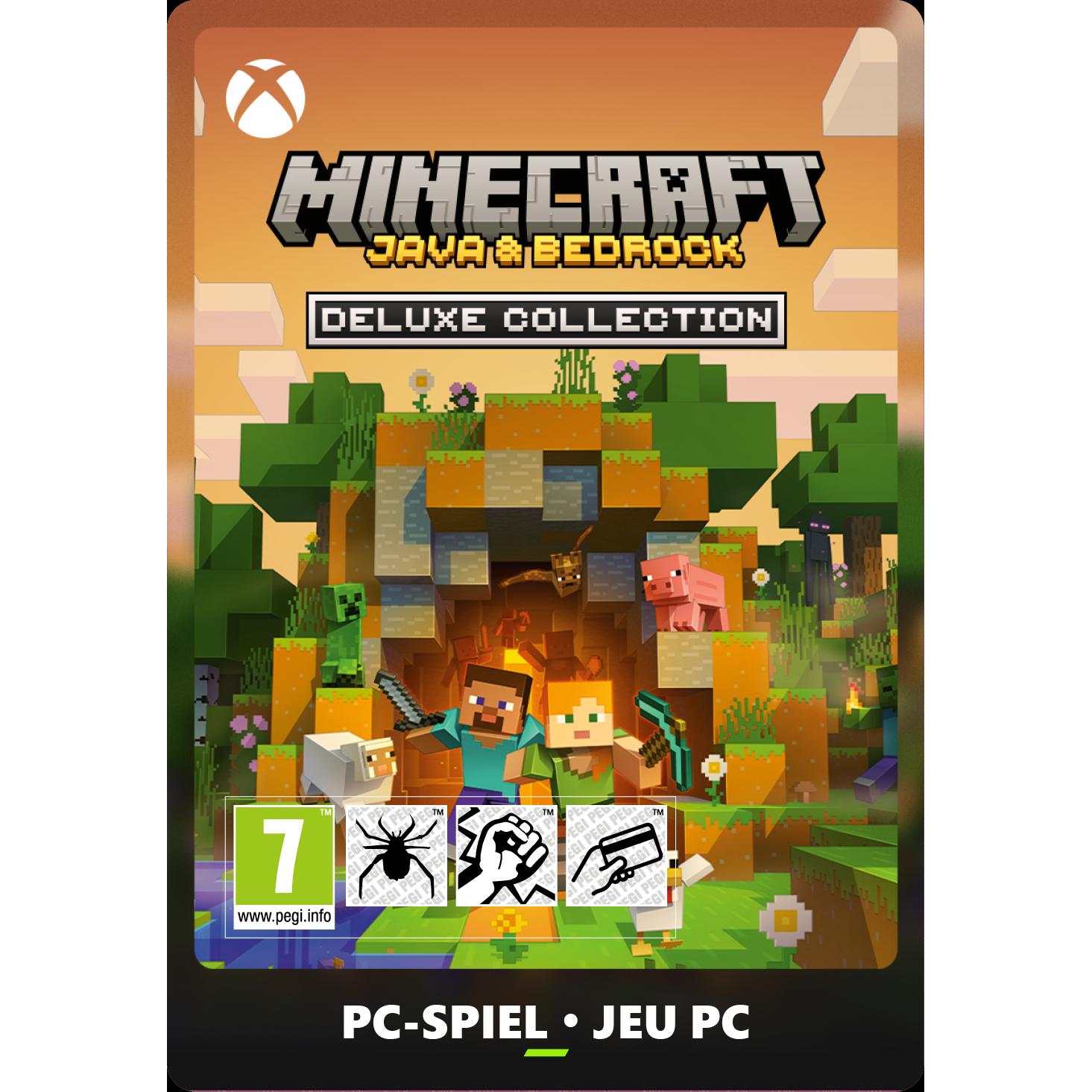 Minecraft: Java and Bedrock Deluxe Collection (PC) zum Sofortdownload