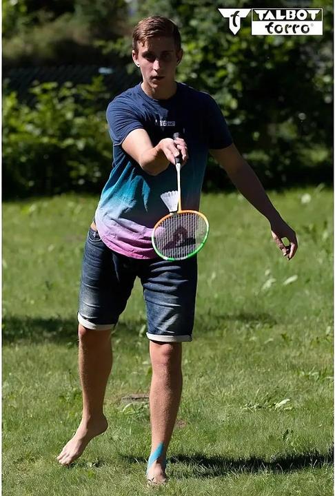 Produktbild Talbot Torro Badminton Set 4 Attacker Plus