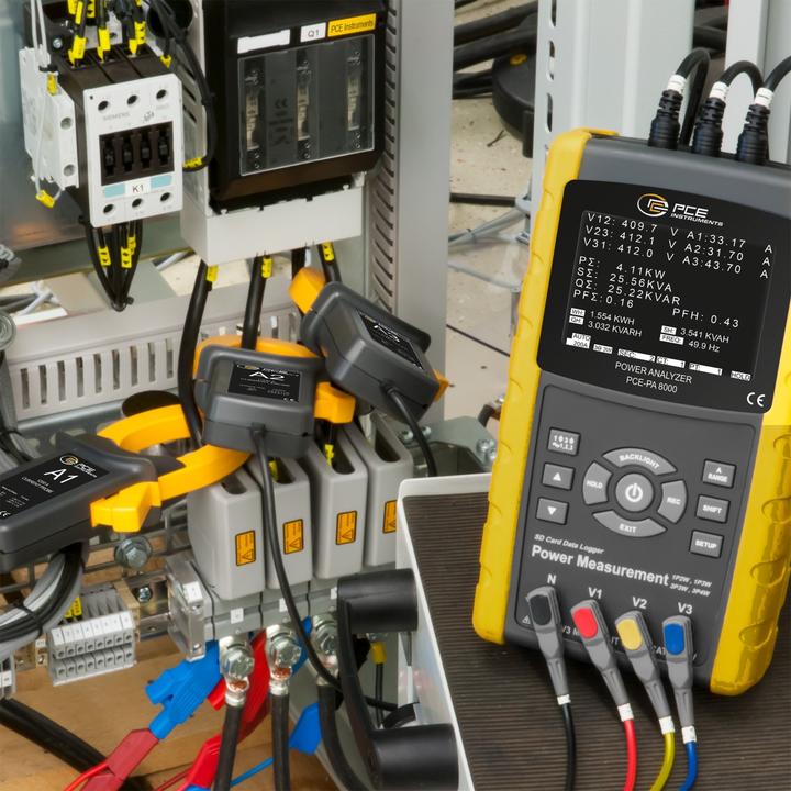 Actual product image PCE Instruments PCE-PA 8000 Mains analyser