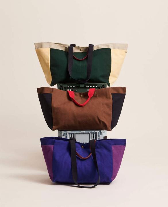 Immagine prodotto HAY - Wochenendtasche Klein (Elektrisch Blau Mehrfarbig)