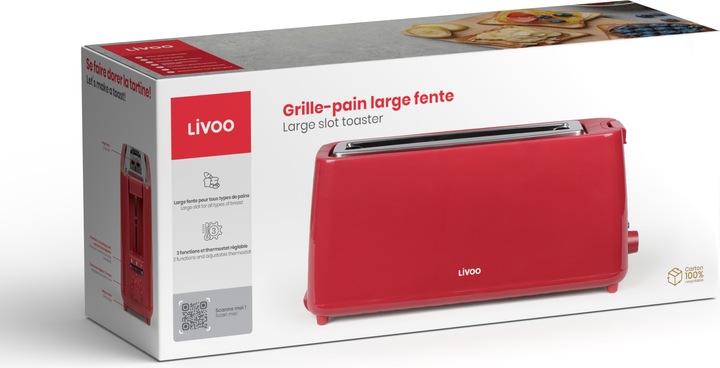Immagine prodotto Livoo Tostapane a fessura grande
