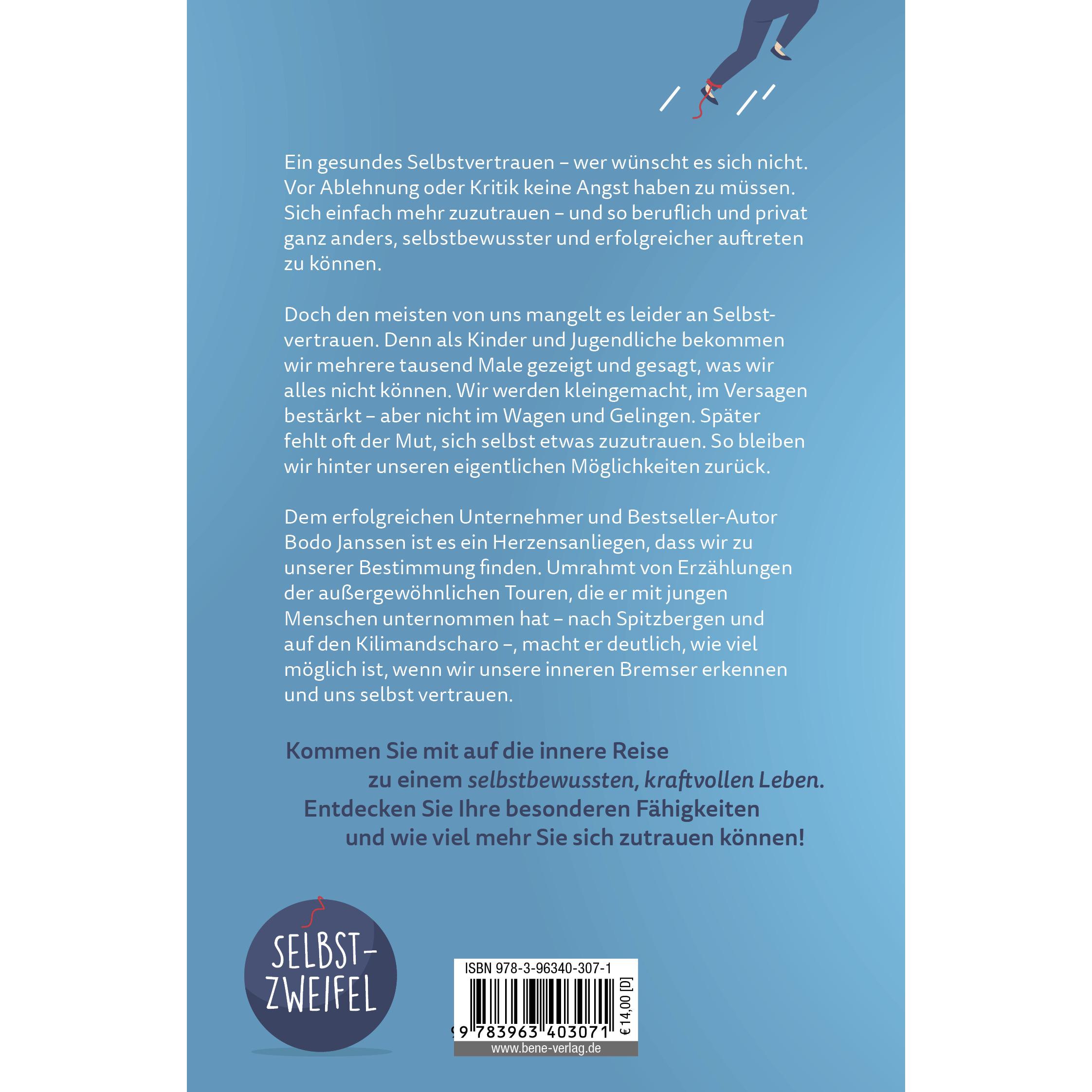 Thumbnail - Vertrau dir selbst und du schaffst (fast) alles, Ratgeber von Bodo Janssen
