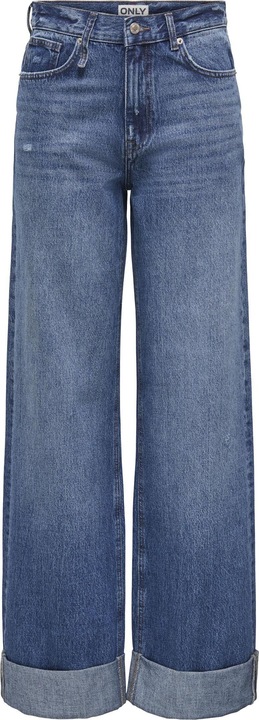 Produktbild Only ONLBROOME Hohe Taille Weiter Beinschnitt Jeans Jeans mit weitem Bein (W32/L30)