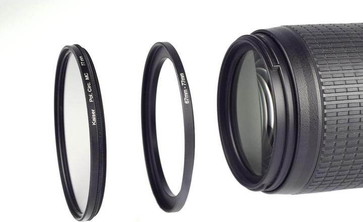 Produktbild Kaiser Fototechnik Filteradapterring Objektiv 62 mm - Filter 58 mm (Objektivfilter Adapter)