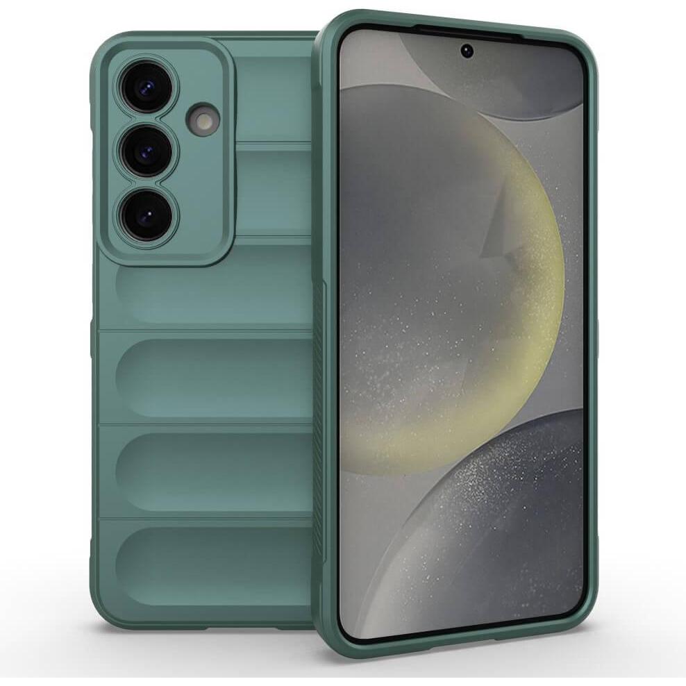 Cover-Discount Galaxy S25 - Rugged Protective Hülle (Samsung Galaxy S25), Smartphone Hülle, Grün