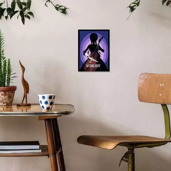 Actual product image Ravensburger CreArt - Painting by numbers 23889 - Wednesday - from 12 years