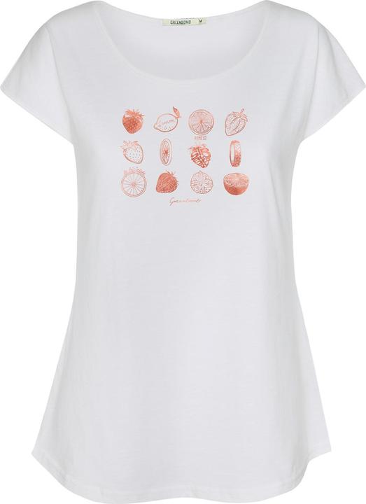 Greenbomb Women's Bike Strawberry Cool T-Shirt