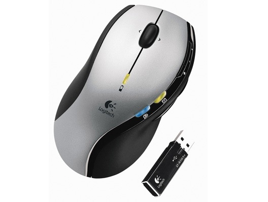 Actual product image Logitech MX610 Laser Cordless Mouse for left-handers (Wireless)