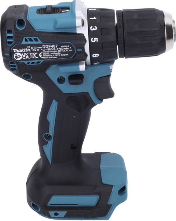 Produktbild Makita DDF 487 ZJ Akku Bohrschrauber 18 V 40 Nm Brushless + Makpac - ohne Akku, ohne Ladegerät (Akkubetrieb)