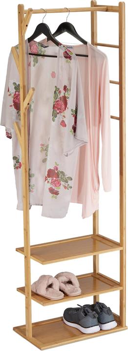 Actual product image Relaxdays Coat rack