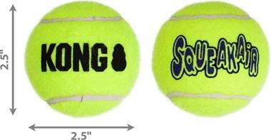 Immagine prodotto KONG AirDog Squeakair Ball (Palla giocattolo per cani)