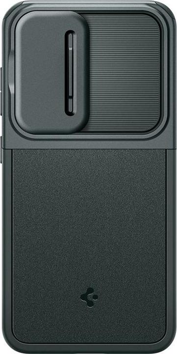 Actual product image Spigen Optics Armor S921 zielony/abyss green ACS07364 (Samsung Galaxy S24 Ultra)