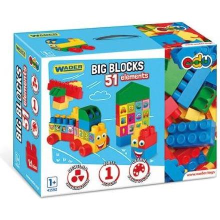 Wader Big BlocksSpielbausteine 51 Elemente