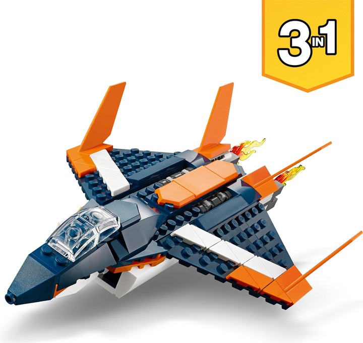 Produktbild LEGO Überschalljet (31126, LEGO Creator 3-in-1)