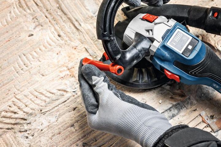 Produktbild Bosch Professional Bosch Blau 0601776201 GBR 18V-15 S 18V Accu Betonslijpmachine xcl. accu en lader in L-BOXX