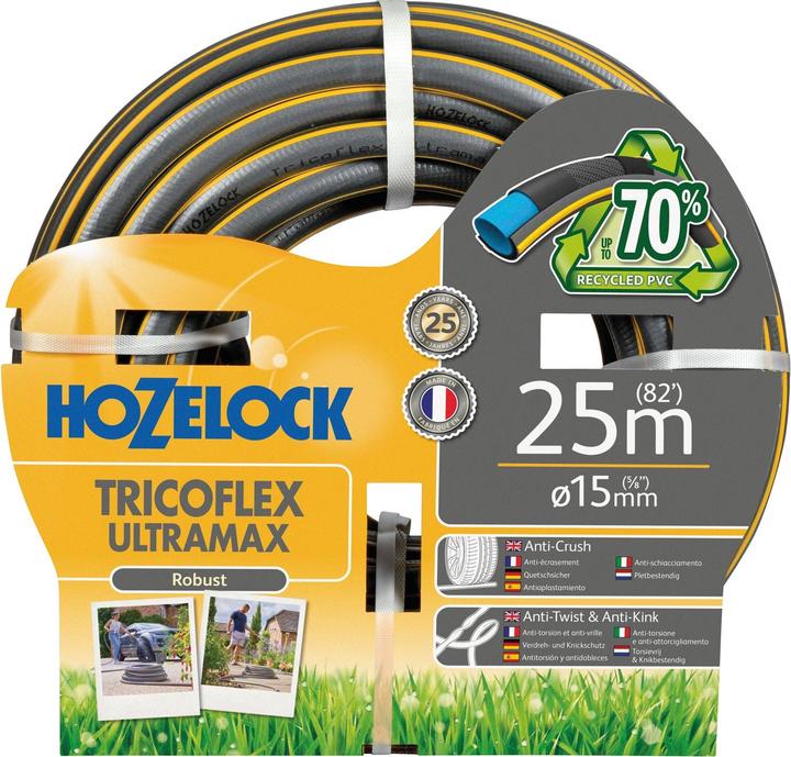 Image du produit Hozelock 116244 Tricoflex Ultramax Slang (50 m, 12.50 mm)
