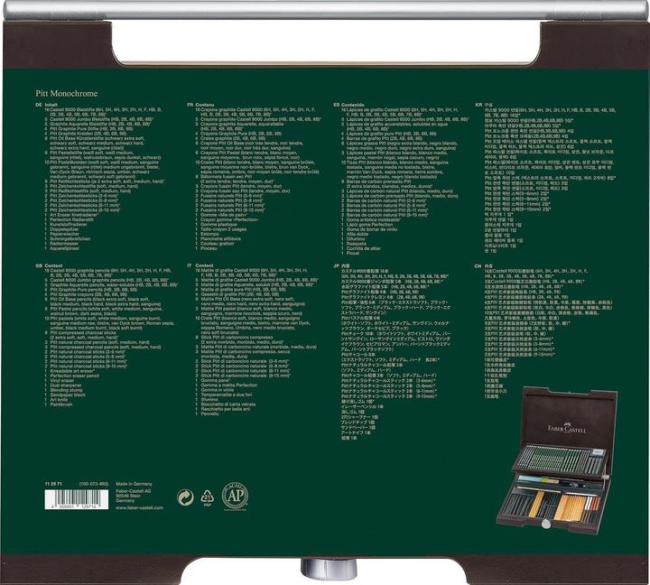 Image du produit Faber-Castell Pitt Monochrome (86x)