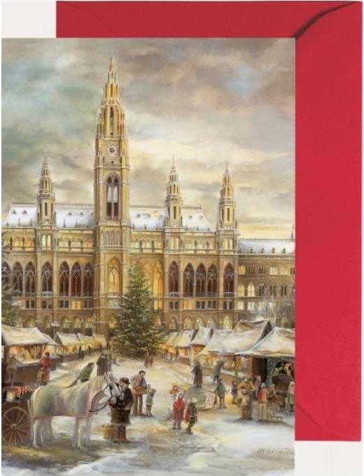 Olewinski & Tochter 2532 - Tischlaterne "Wien Rathaus"