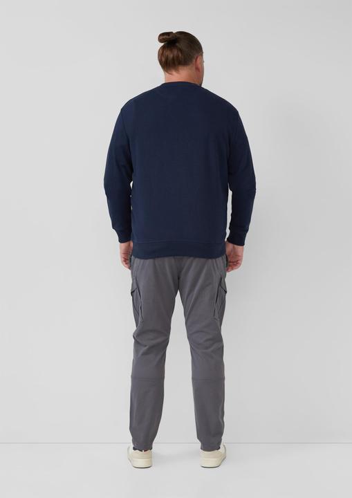Produktbild s.Oliver Sweatshirt Wärmendes Sweatshirt mit Logo-Artwork (5XL)