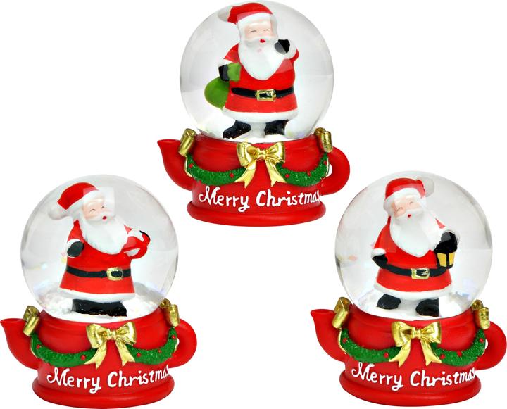 Roost Schneekugel Nikolaus assortiert