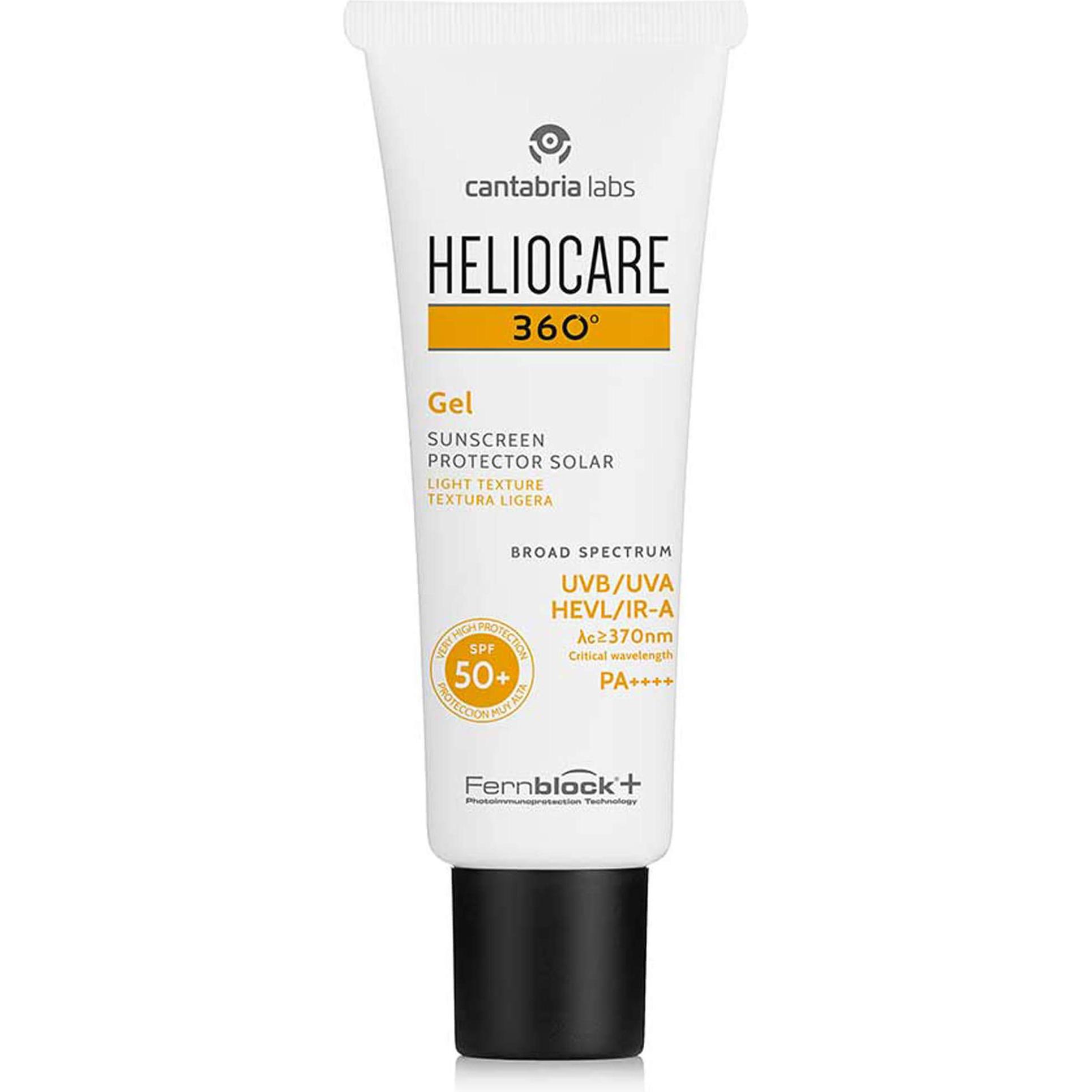 Heliocare, Sonnencreme, 360° gel SPF 50+ Gel (Sonnencreme Gesicht, SPF 50+, 50 ml)