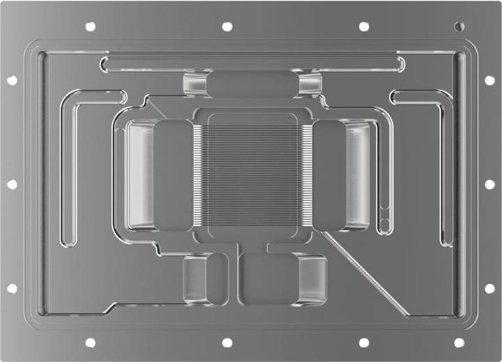 Actual product image Alphacool Ice Block Aurora Geforce RTX 4080 GameRock - Phantom with Backplate