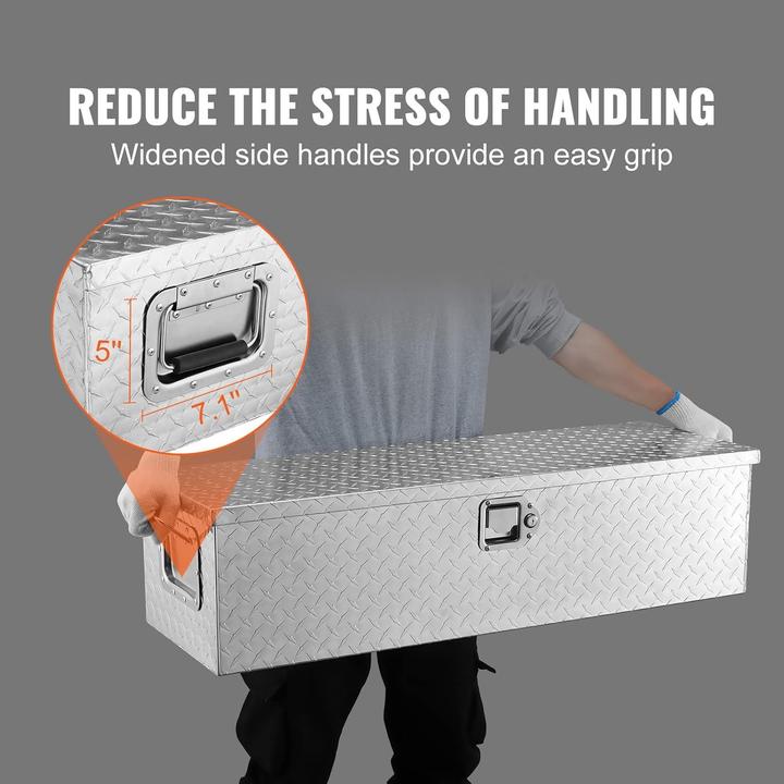 Actual product image Vevor Top Mount Truck Tool Box