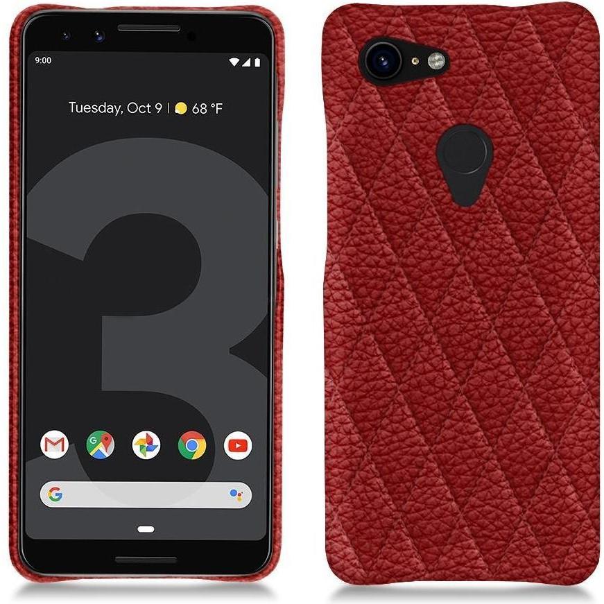 Noreve Lederschutzhülle (Google Pixel 3), Smartphone Hülle, Rot